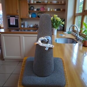 925 Silver Heart Ring